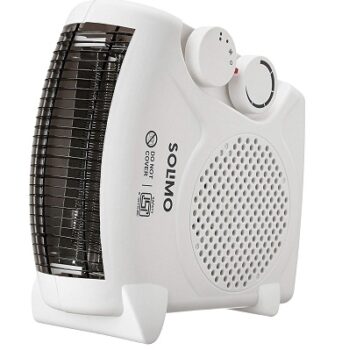 Amazon Brand - Solimo 2000/1000 Watts Room Heater with Adjustable Thermostat