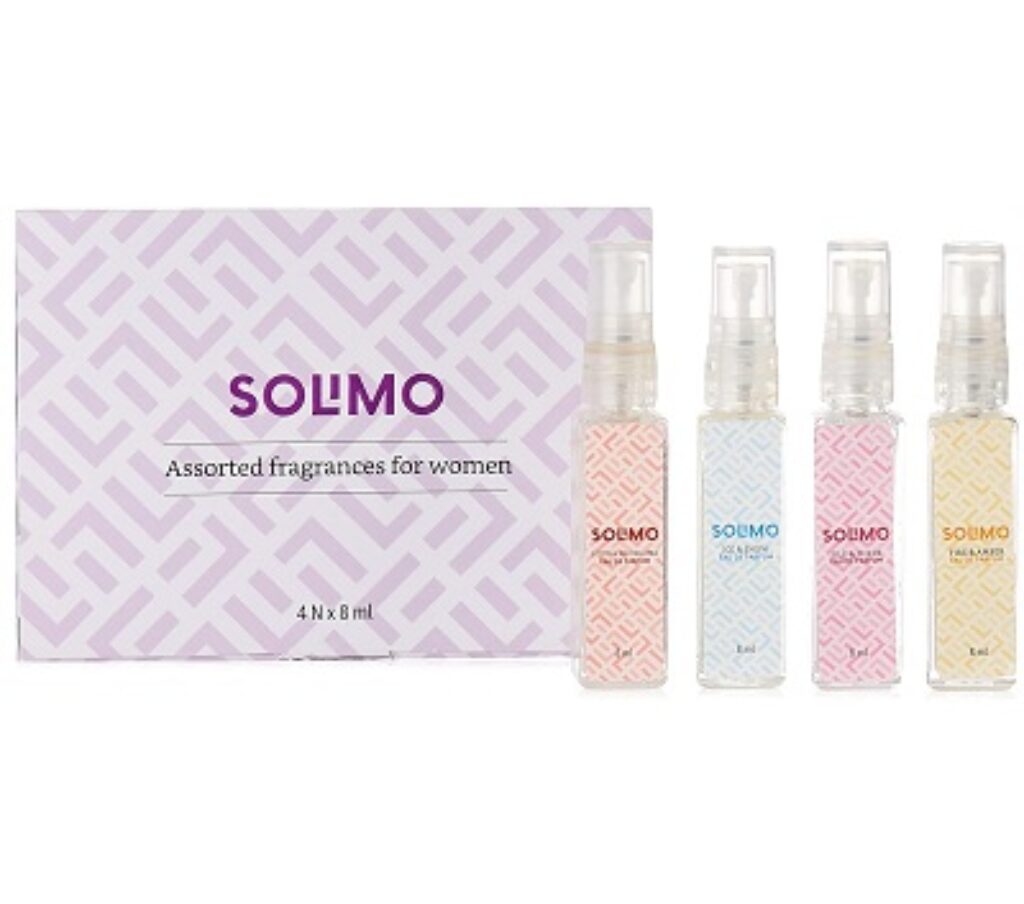 Amazon Brand - Solimo Assorted Perfume Gift Set for Women