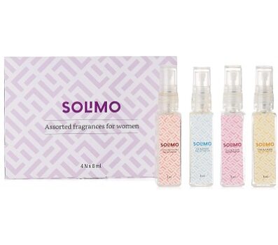 Amazon Brand - Solimo Assorted Perfume Gift Set for Women