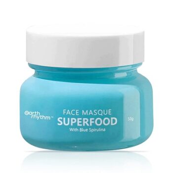 Earth Rhythm Superfood Face Masque with Blue Spirulina & Squalane, 50 g