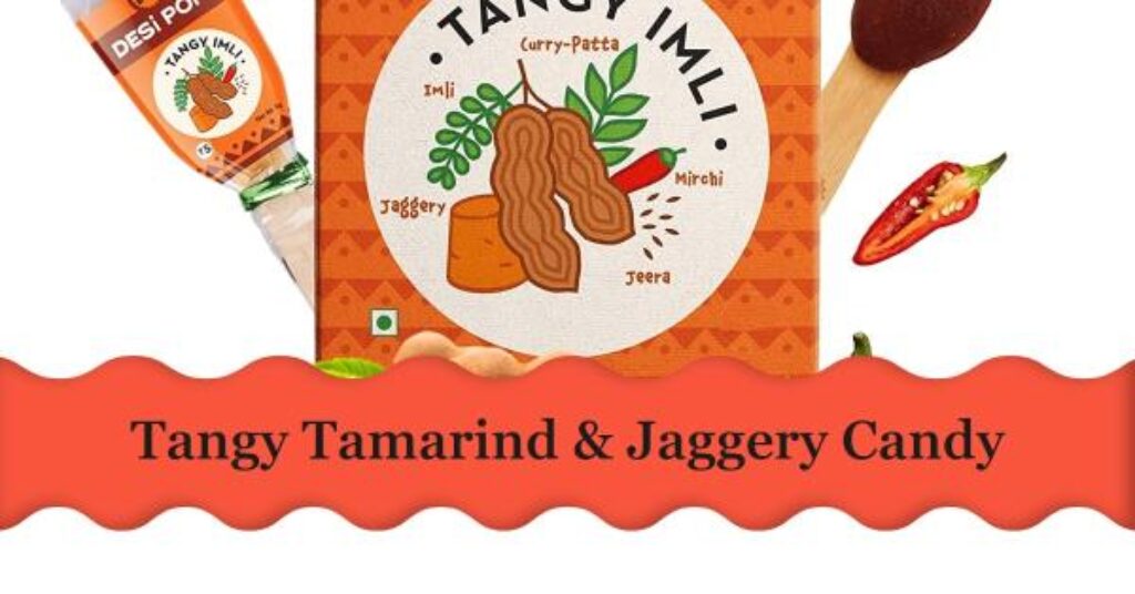 GO DESi Imli Pop - Tangy Tamarind & Jaggery Candy