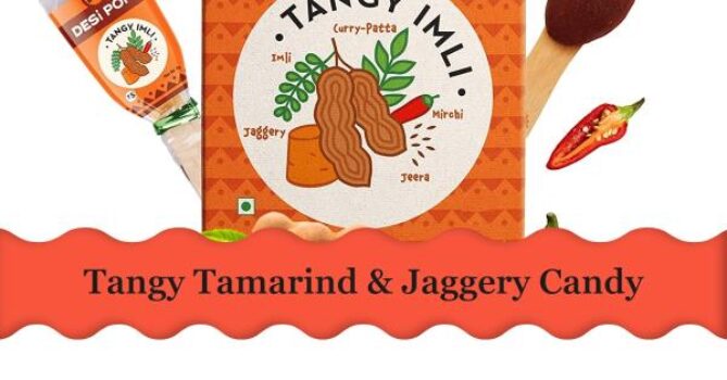 GO DESi Imli Pop - Tangy Tamarind & Jaggery Candy