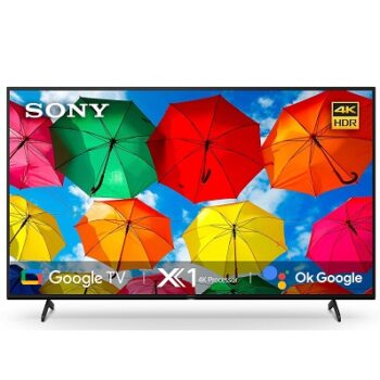 Sony Bravia 139 cm (55 inches) 4K Ultra HD Smart LED Google TV (KD-55X74K, Black) | Dolby Audio | 4K HDR, Motion Flow XR100