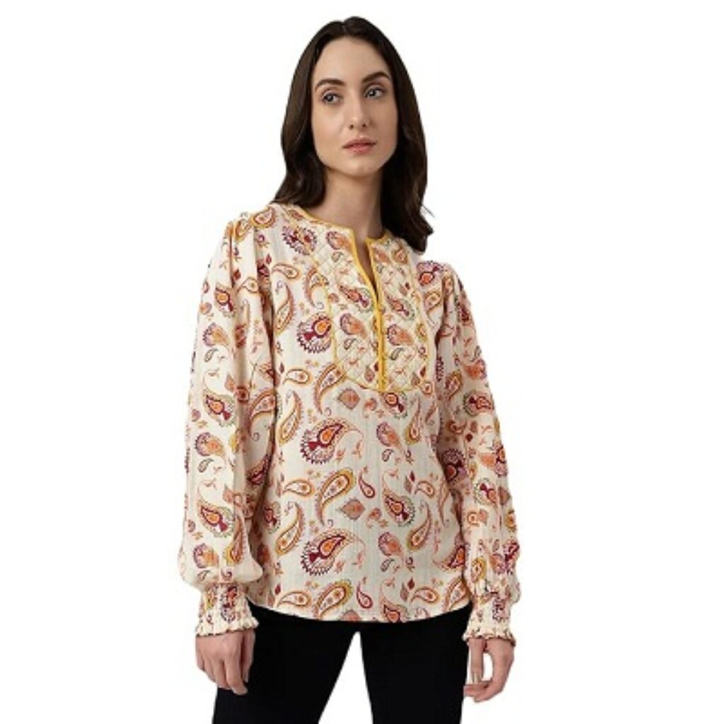 Marks & Spencer Women's Cotton Long Sleeve Blouse