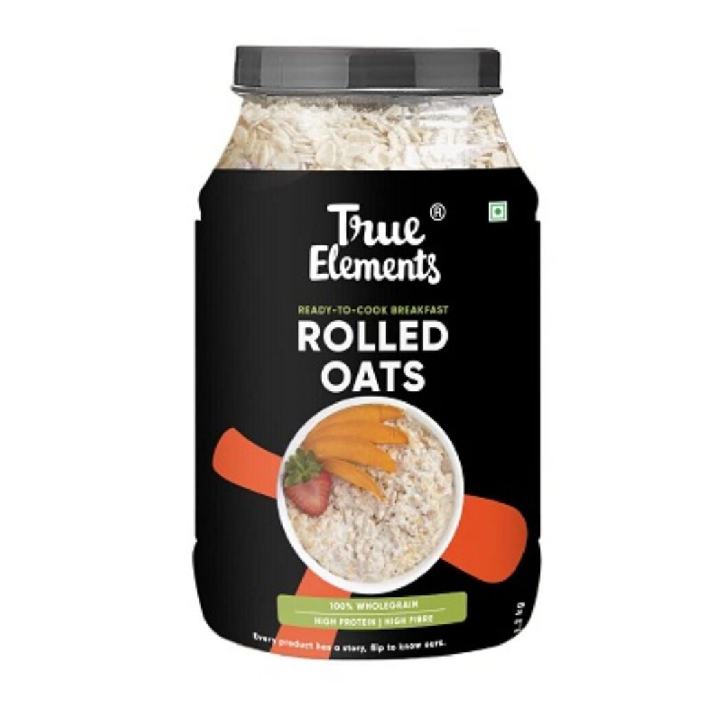 True Elements Rolled Oats 1.2 kg - Gluten Free Oats