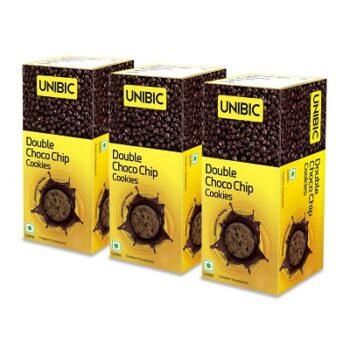 Unibic - Double Chocochip Cookies,(Pack of 3),225gm