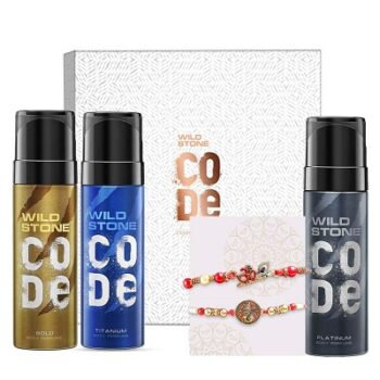 Wild Stone Code Platinum, Gold and Titanium Body Perfume