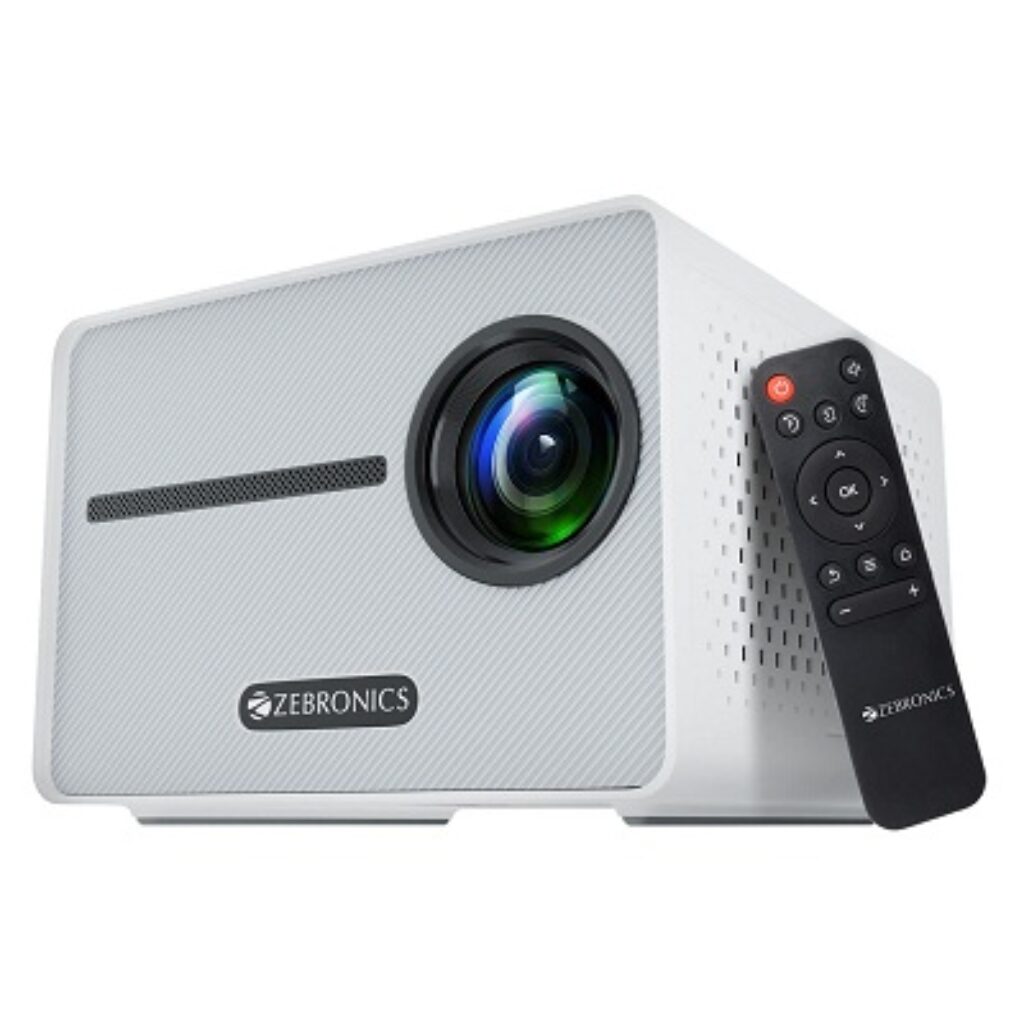 Zebronics PIXAPLAY 20 LED Projector with FHD 1080p, HDMI