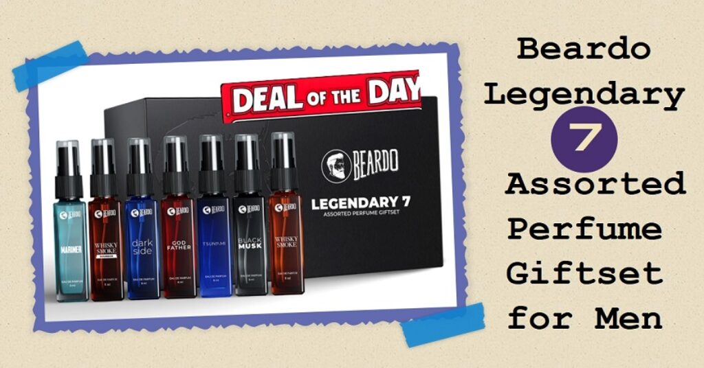 Beardo Legendary 7 Assorted Perfume Giftset forMen