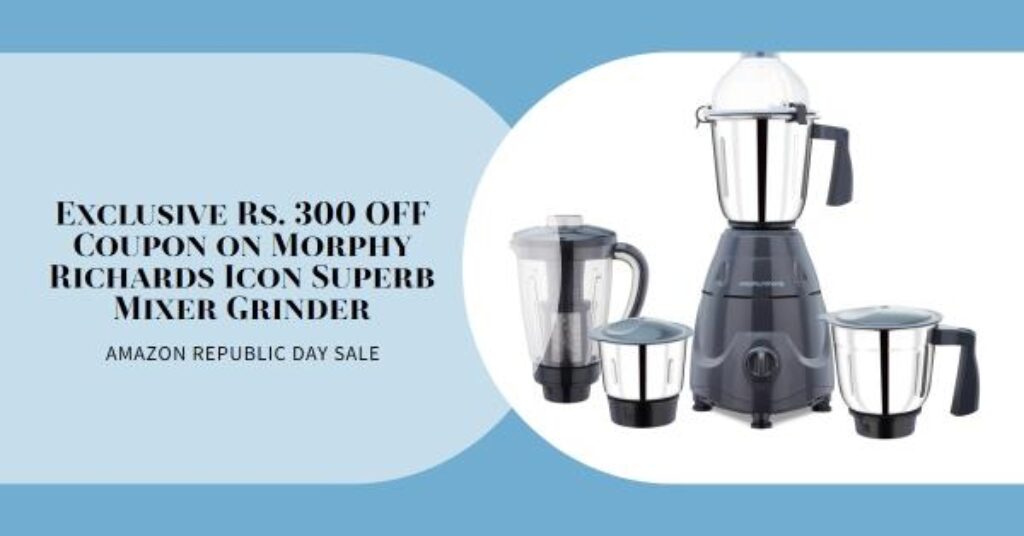 Morphy Richards Icon Superb Mixer Grinder