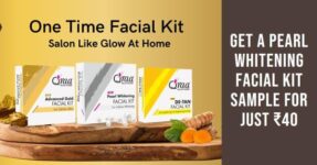 Qraa 5 in 1 Pearl Whitening Facial Kit