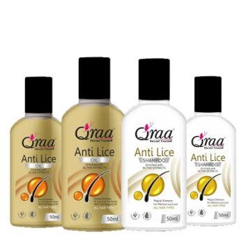 Qraa Anti Lice Oil with Shampoo