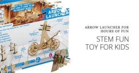 Storio Arrow Launcher STEM DIY Fun Toy for Kids 6 to 14