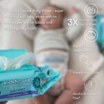 Kiddicare Water Baby Wipes, Soft Cleansing Baby Wipes