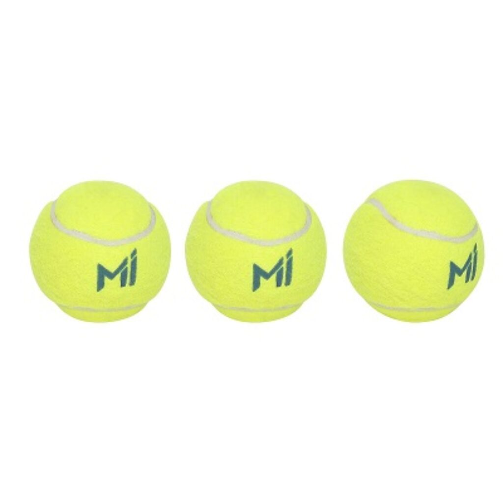 playR X Mumbai Indians Turf Ball Pack of 3 - Yellow