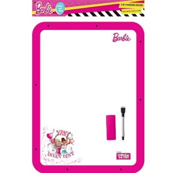Zitto Barbie 2 in 1 Wooden Hanging Board for Kids
