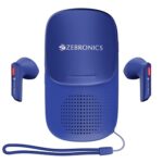 ZEBRONICS Sound Bomb X1 3-in-1 Wireless Bluetooth v5.0 In Ear Earbuds