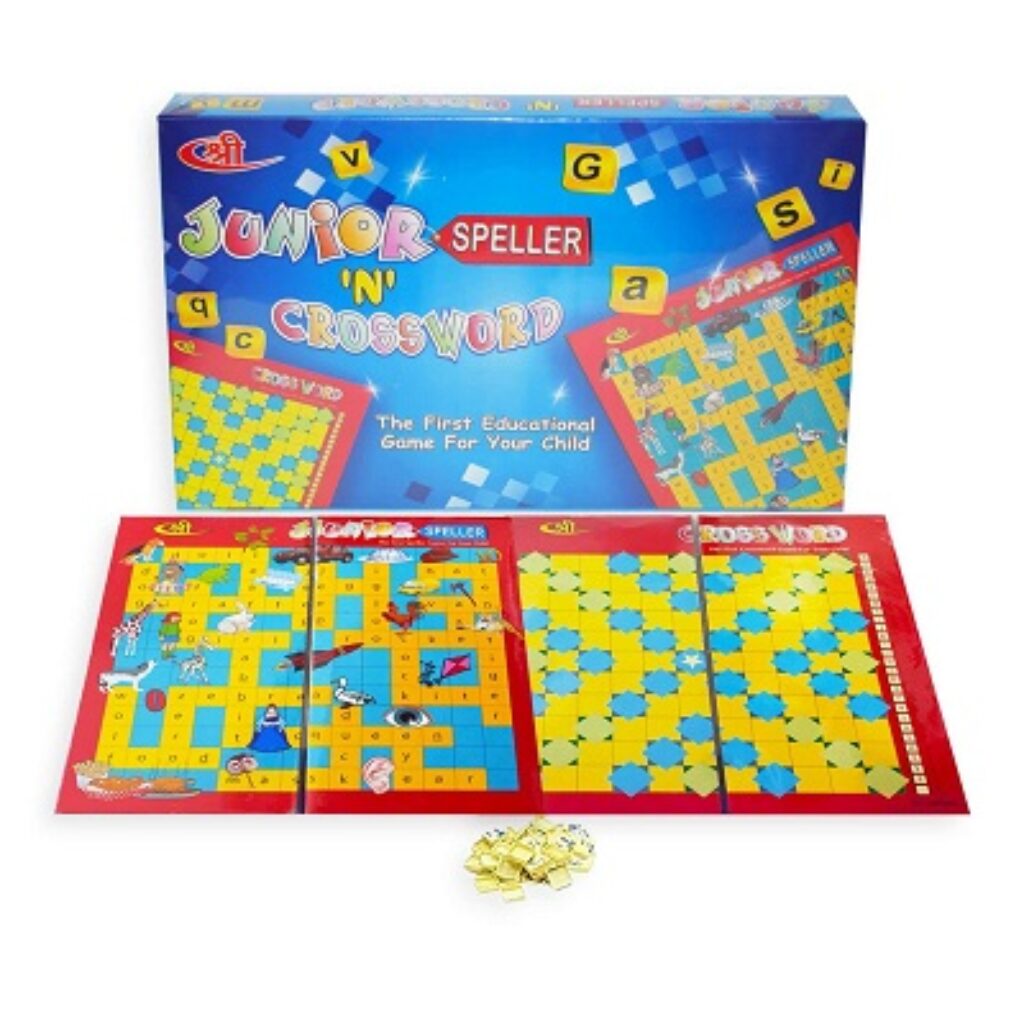 Kids Mandi Junior Speller Crossword Board Game