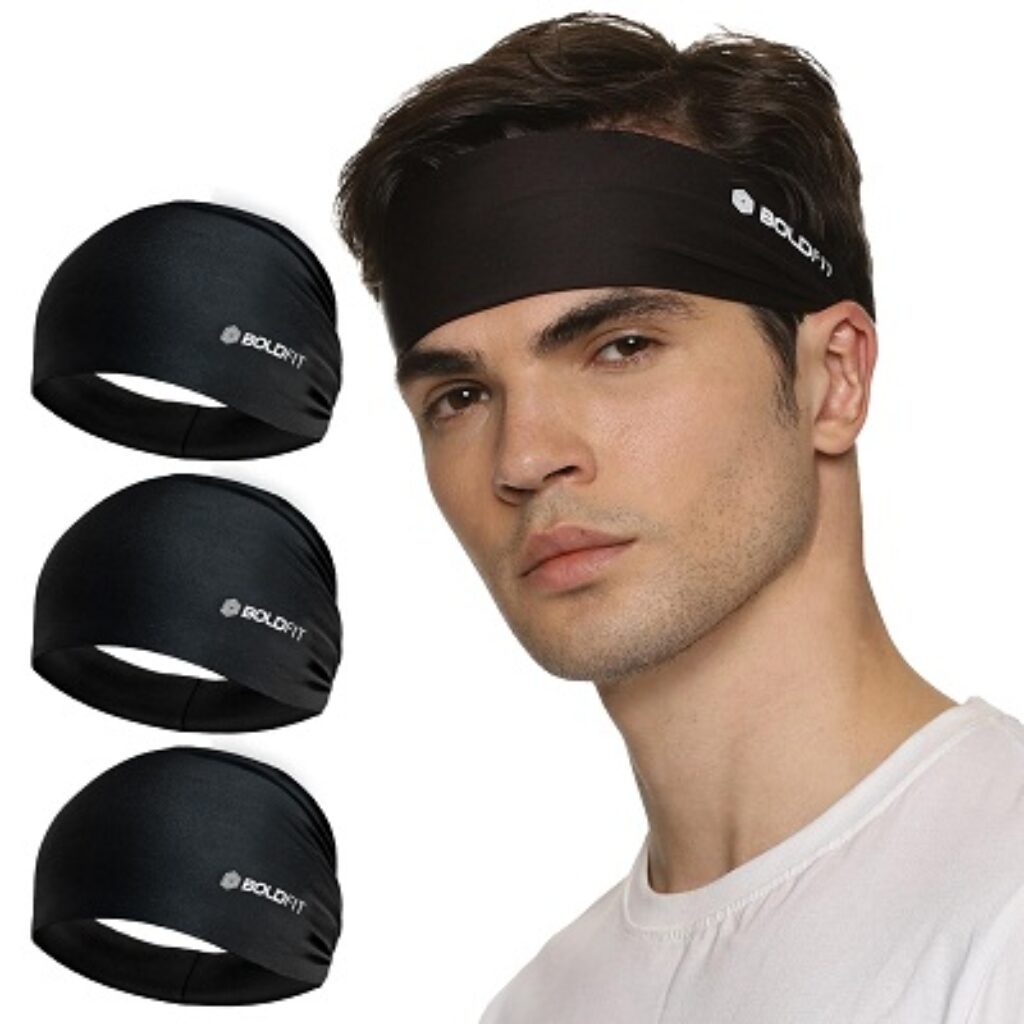 Boldfit Hair Band For Women For Men Headband For Gym