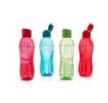 Signoraware Fliptop 1000ml Bpa Free Water Bottles Set of 4