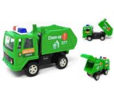 My toy kid Garbage Dumper Truck Clean up City Toy with Pull Back Action