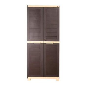 Cello Canton Cupboard for Storage (Biscuit Brown)