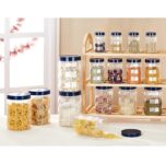 Amazon Brand - Solimo Plastic Storage Container Set