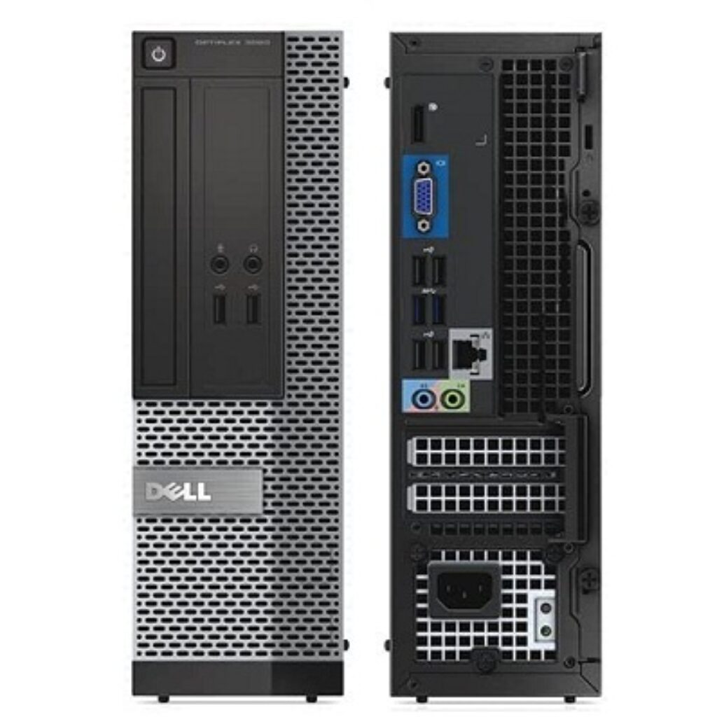 (Renewed) Dell Optiplex 3020 Desktop (Intel Core i3 4130/8 GB RAM / 480GB SSD/Windows 10 Pro, MS Office/USB, Ethernet,VGA, Black)