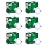 PHILIPS Prime Neo 3-watt Concealed JB LED downlighter for Ceiling | Green, Pack of 6 | Cut Out : 2 inch