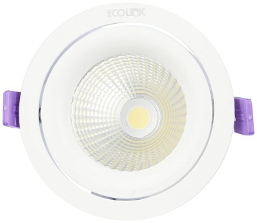 EcoLink 20-Watt LED COB Light (Cool White, Pack of 4)