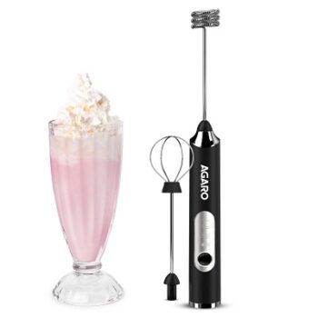 AGARO Royal Milk Frother, 3-Speed Electric Frother