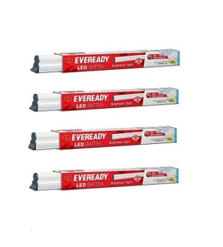 Eveready 5W LED Batten,Pack of 4