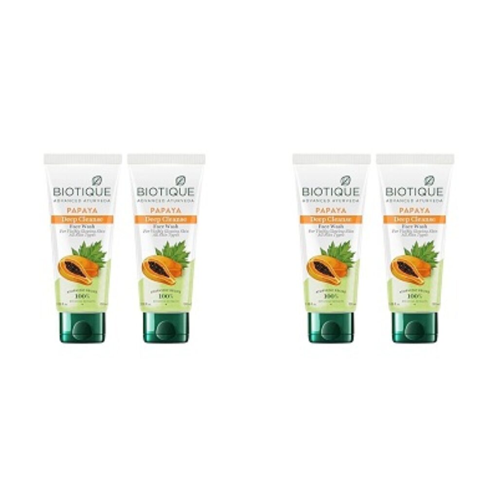 Biotique Papaya Deep Cleanse Face Wash