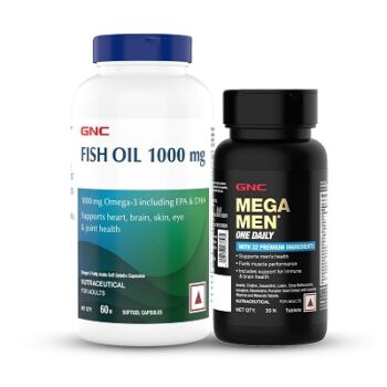 GNC Men's Wellness Kit | Fish Oil for Men & Women