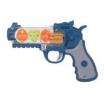 VGRASSP Concept Musical Glow Gear Gun with 3D Lights and Music Pretend Play Toy Gun for Kids Baby Toy, Multi Color