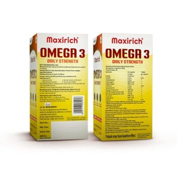 Cipla Maxirich Omega 3 | Daily Strength Capsule