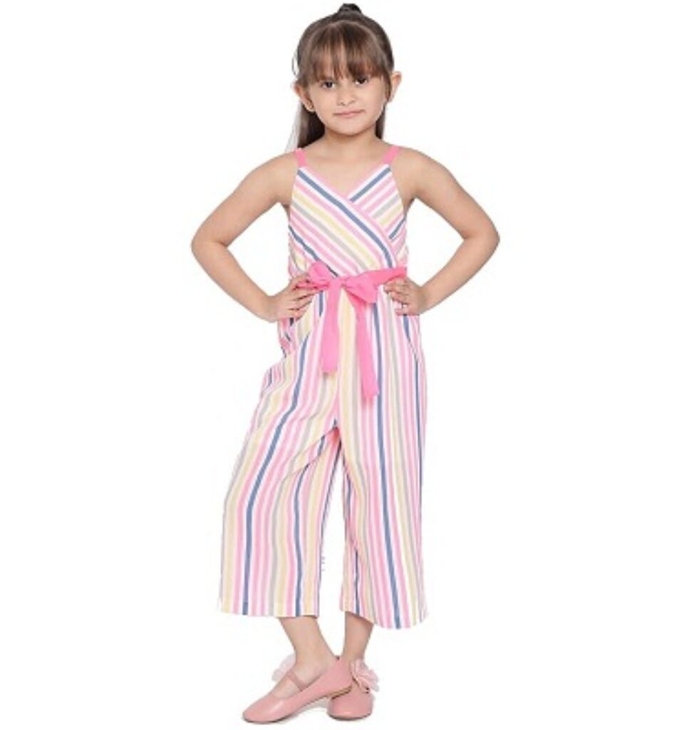 Natilene Girls Jumpsuit