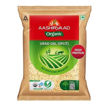 Aashirvaad Organic Urad Dal Split, 1 Kg
