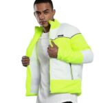 The Indian Garage Co Men's Jacket (0521-JKT-16-04_Neon Green