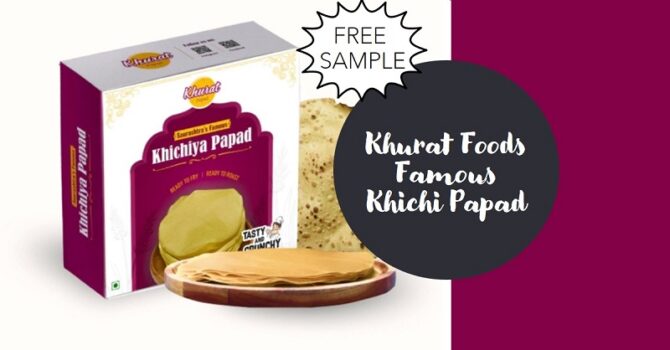 Free Sample Products by Khurat Papad
