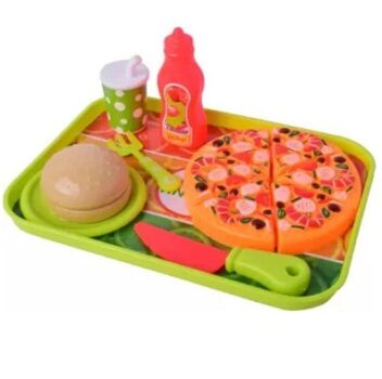 TD Creations || Pretend and Play Games, Household Sets, Kitchen Sets (Pizza Set with Tray - DIY)