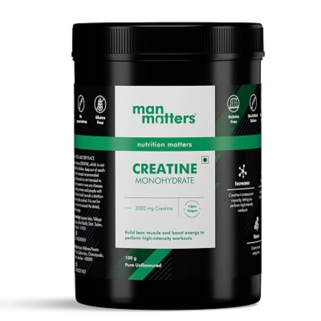 Man Matters Creatine Monohydrate Powder