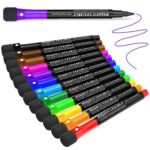 JR.WHITE Magnetic Dry Erase Markers Fine Point Tip