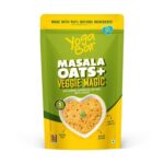 Yogabar Veggie Magic Oats 400 g | Premium Oats with High Fibre