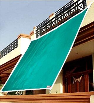 Fun Homes 10 x 6 ft. Sun Mesh Shade Sunblock Shade Cloth UV Resistant Net