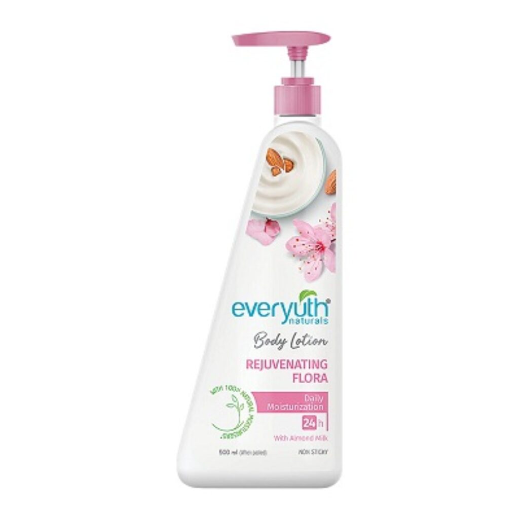 Everyuth Naturals Body Lotion Rejuvenating Flora 500ml