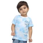 Nusyl Infants Positive Mood Printed Tie & Dye Tshirt -NUITDTSH0219