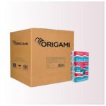 Origami 1 Ply Napkins - Pack of 120 (80 Pulls Per Roll, 9,600 Sheets)