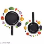 BigPlayer Nonstick Duo Pack - 1200ml Fry Pan and 800ml Sauce Pan - Versatile and Durable Cookware Gift Set for Everyday Kitchen Use