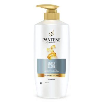 Pantene Hair Science Lively Clean Shampoo 650ml,with Pro-Vitamins & Vitamin C